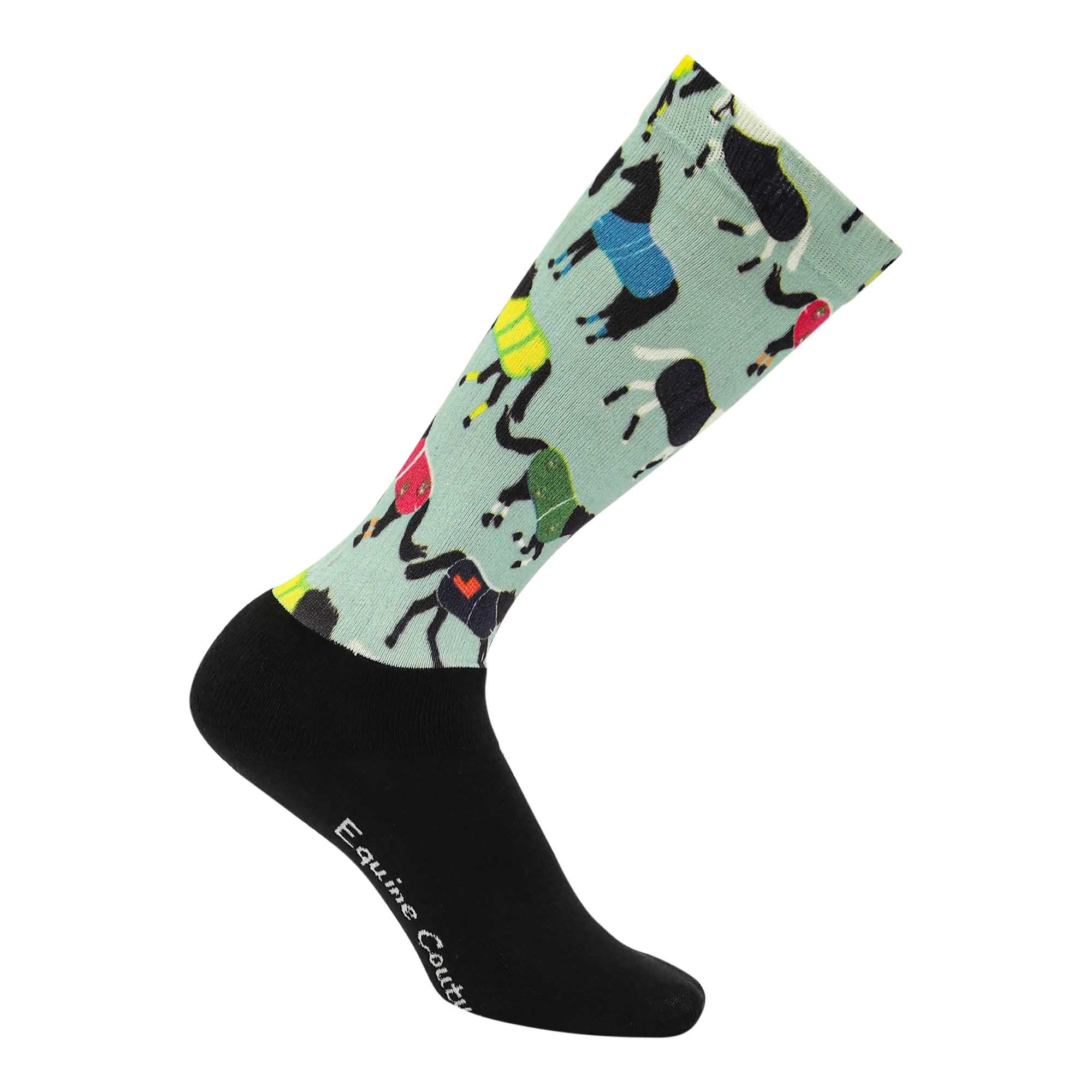 Equine Couture Children'S OTC Boot Socks- All Bundled Up - Image 5