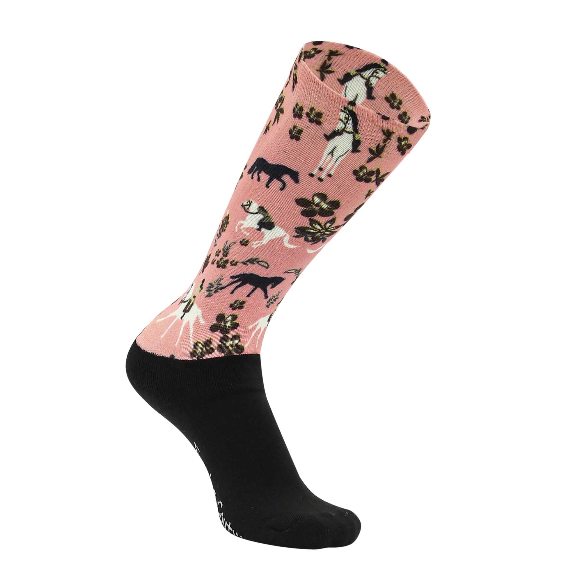Equine Couture Children'S OTC Boot Socks- Springtime Schooling - Image 2