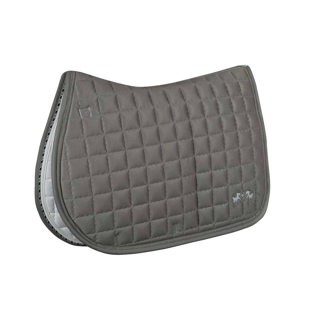 Equine Couture Coolmax Plush White Saddle Pad - Image 6
