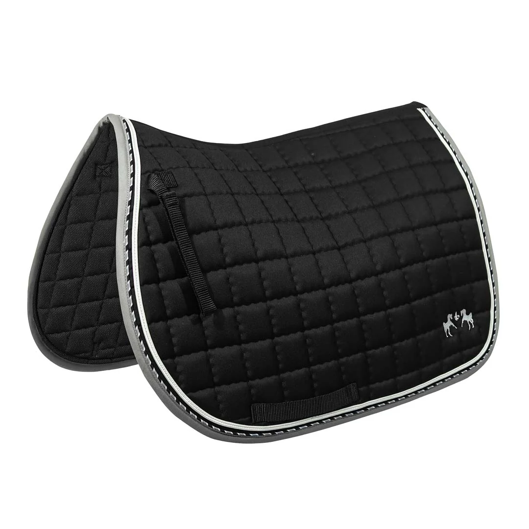Equine Couture Coolmax Plush White Saddle Pad - Image 7