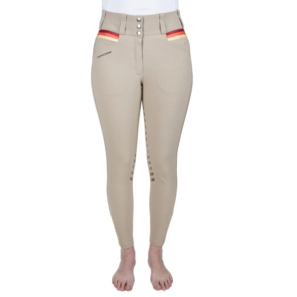 Equine Couture Gradient Extended Knee Patch Breech - Image 19
