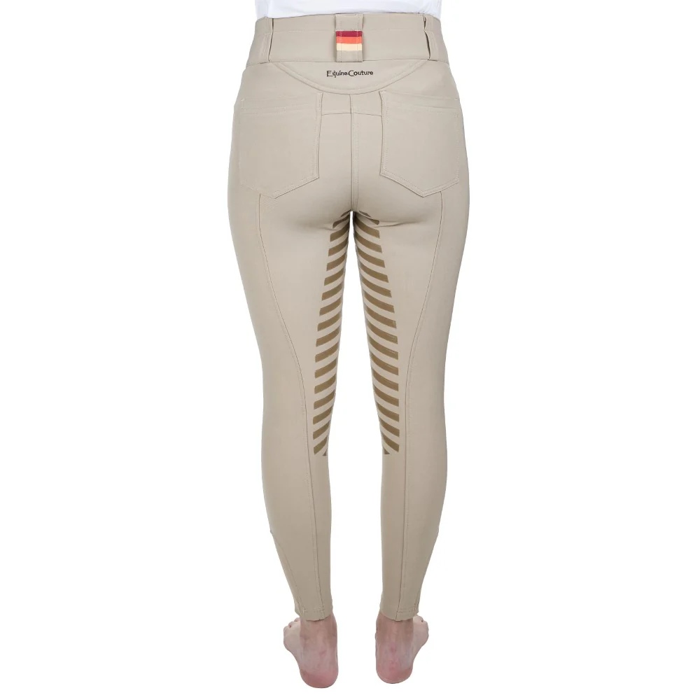 Equine Couture Gradient Extended Knee Patch Breech - Image 20