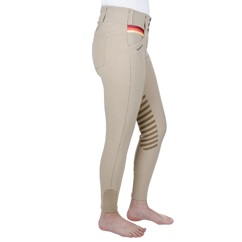 Equine Couture Gradient Extended Knee Patch Breech - Image 22