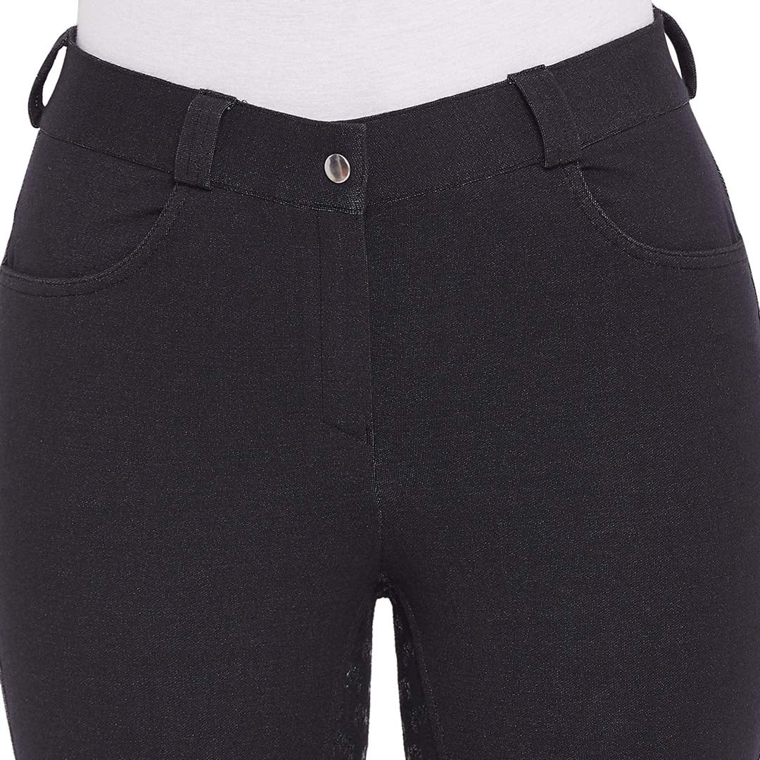 Equine Couture Heather Silicone Full Seat Breech - Image 10
