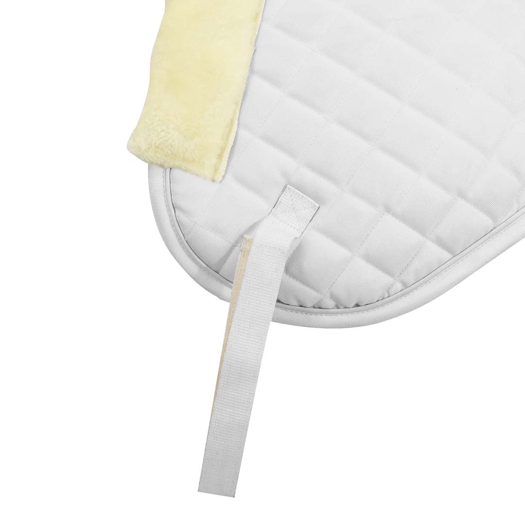 Equine Couture Hi Wither Sherpa Fleece Half pad - Image 2