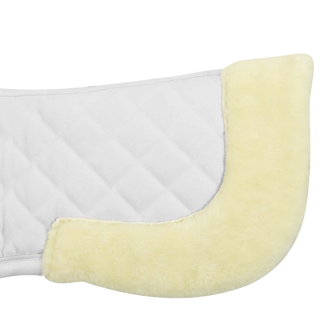 Equine Couture Hi Wither Sherpa Fleece Half pad - Image 3