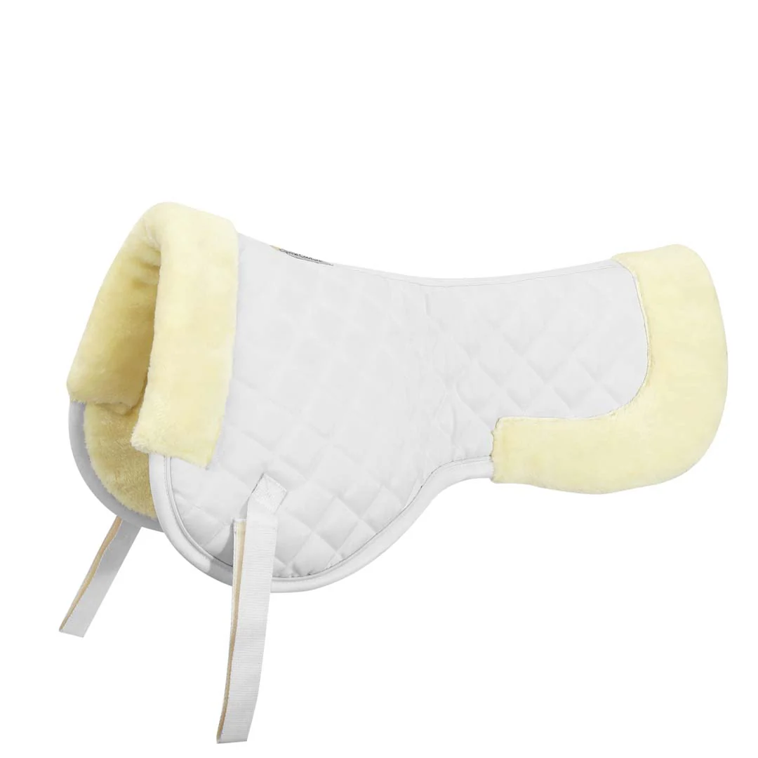 Equine Couture Hi Wither Sherpa Fleece Half pad - Image 4
