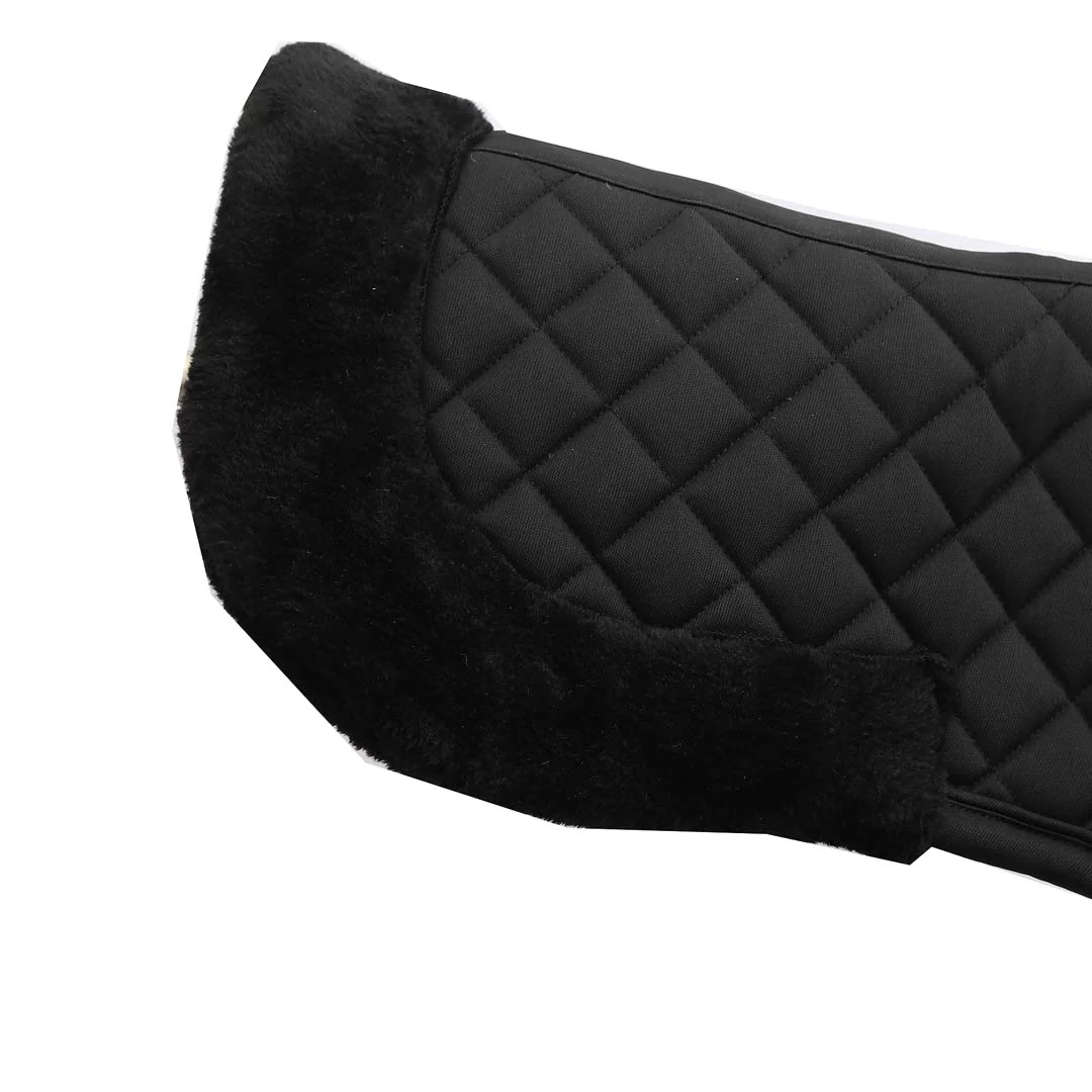 Equine Couture Hi Wither Sherpa Fleece Half pad - Image 9