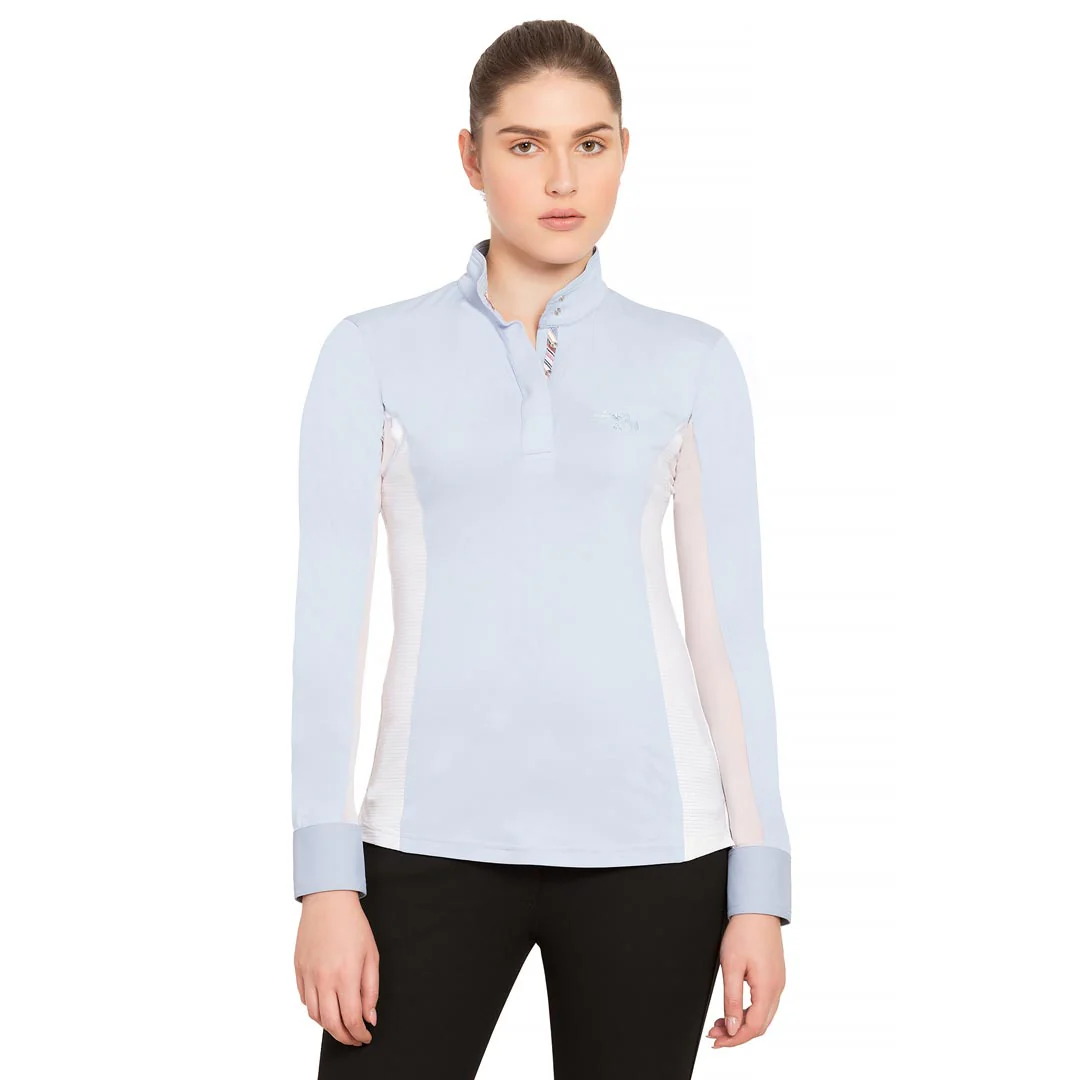 Equine Couture Ladies Cara Long Sleeve Show Shirt - Image 2