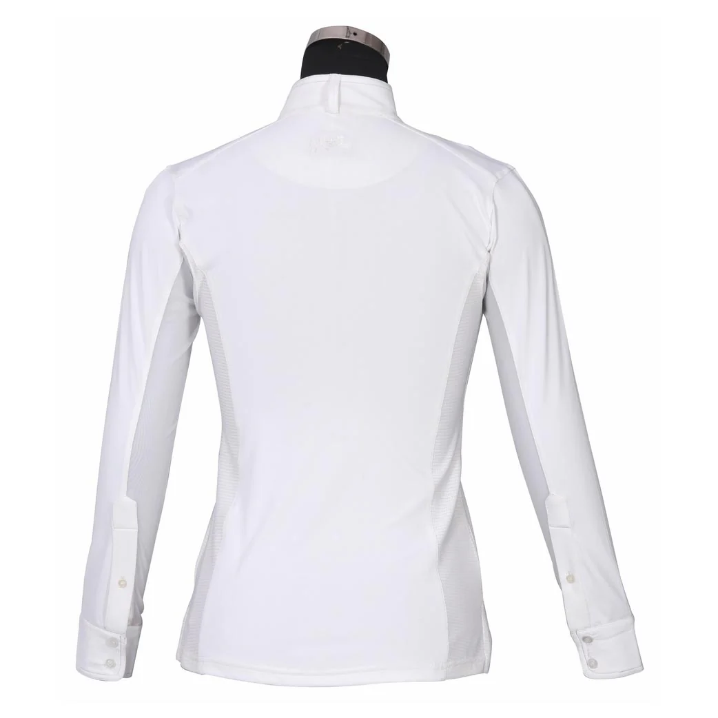 Equine Couture Ladies Cara Long Sleeve Show Shirt - Image 3