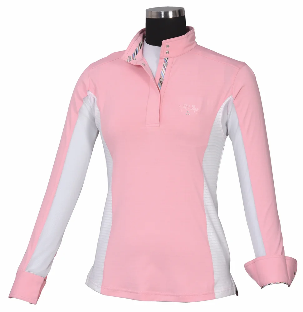 Equine Couture Ladies Cara Long Sleeve Show Shirt - Image 5