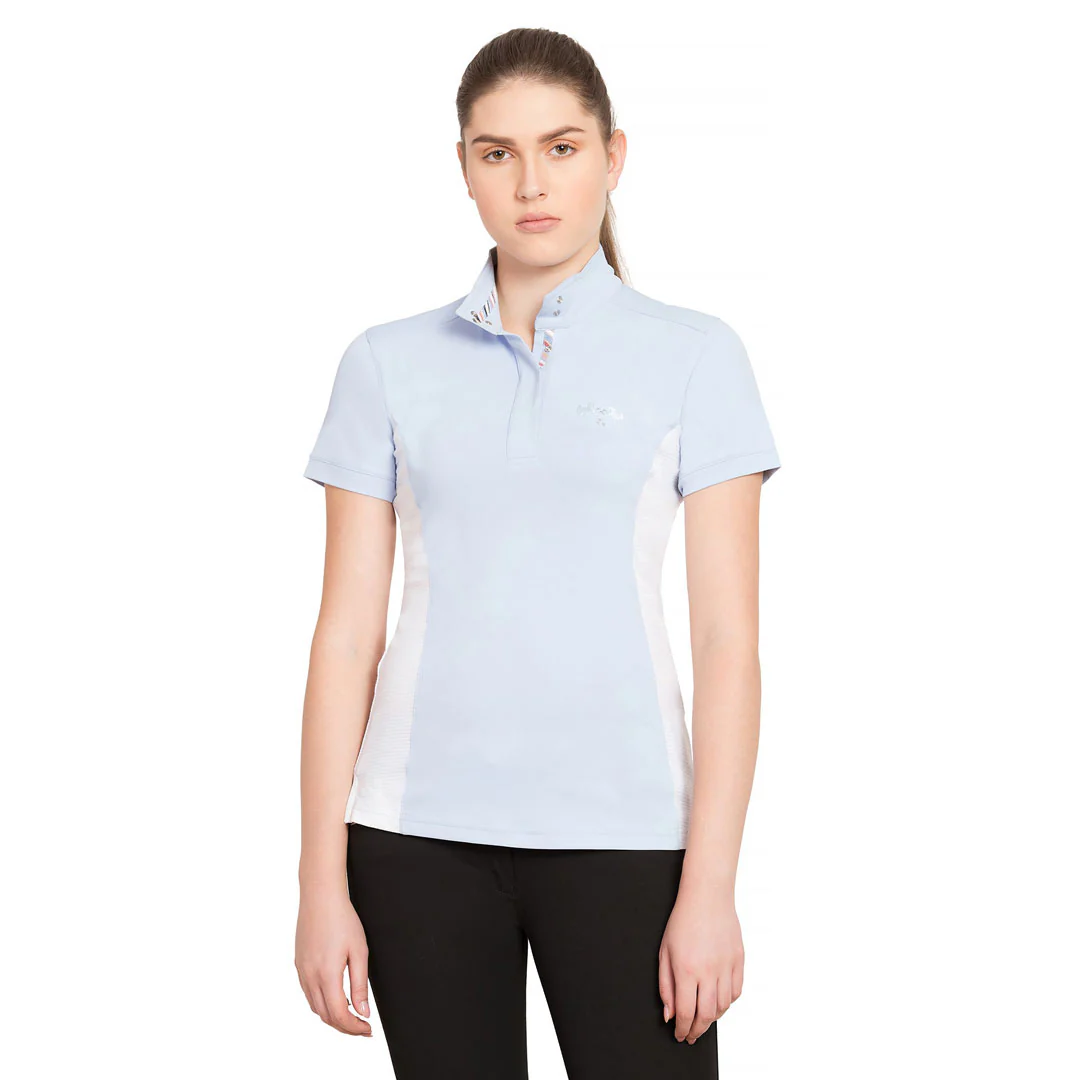 Equine Couture Ladies Cara Short Sleeve Show Shirt - Image 10
