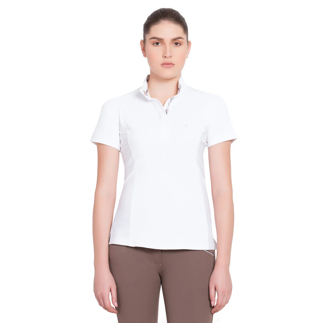 Equine Couture Ladies Cara Short Sleeve Show Shirt - Image 2