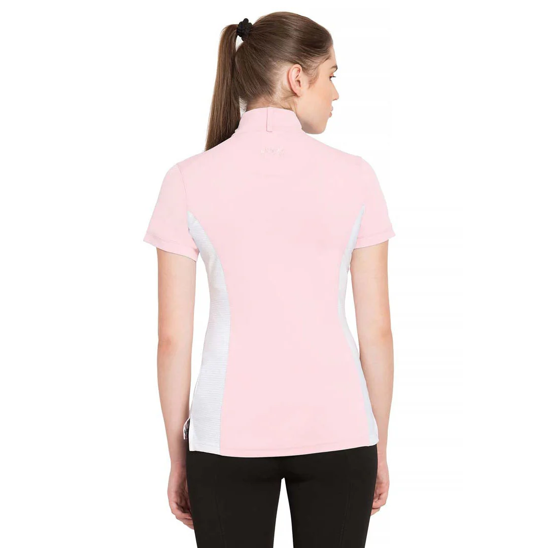 Equine Couture Ladies Cara Short Sleeve Show Shirt - Image 4
