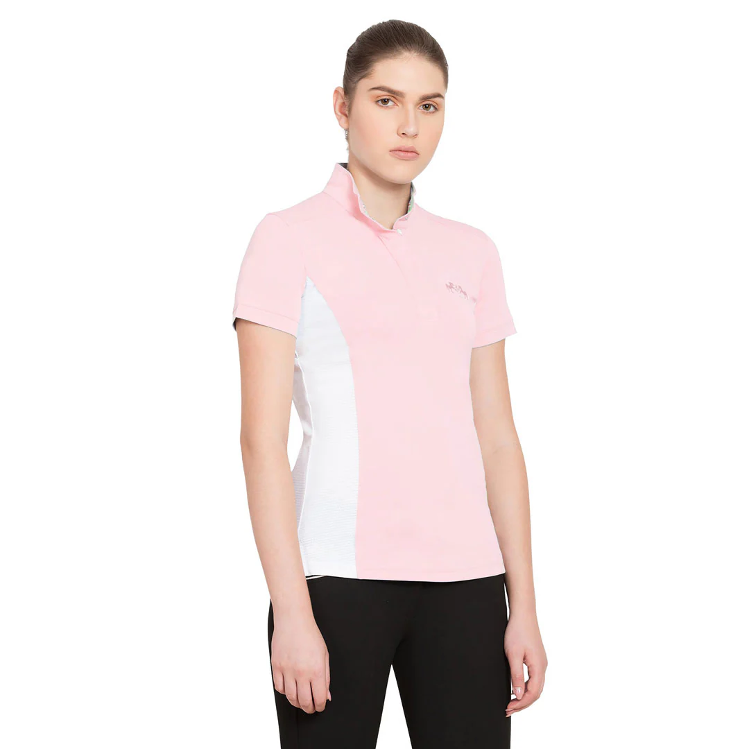 Equine Couture Ladies Cara Short Sleeve Show Shirt - Image 5
