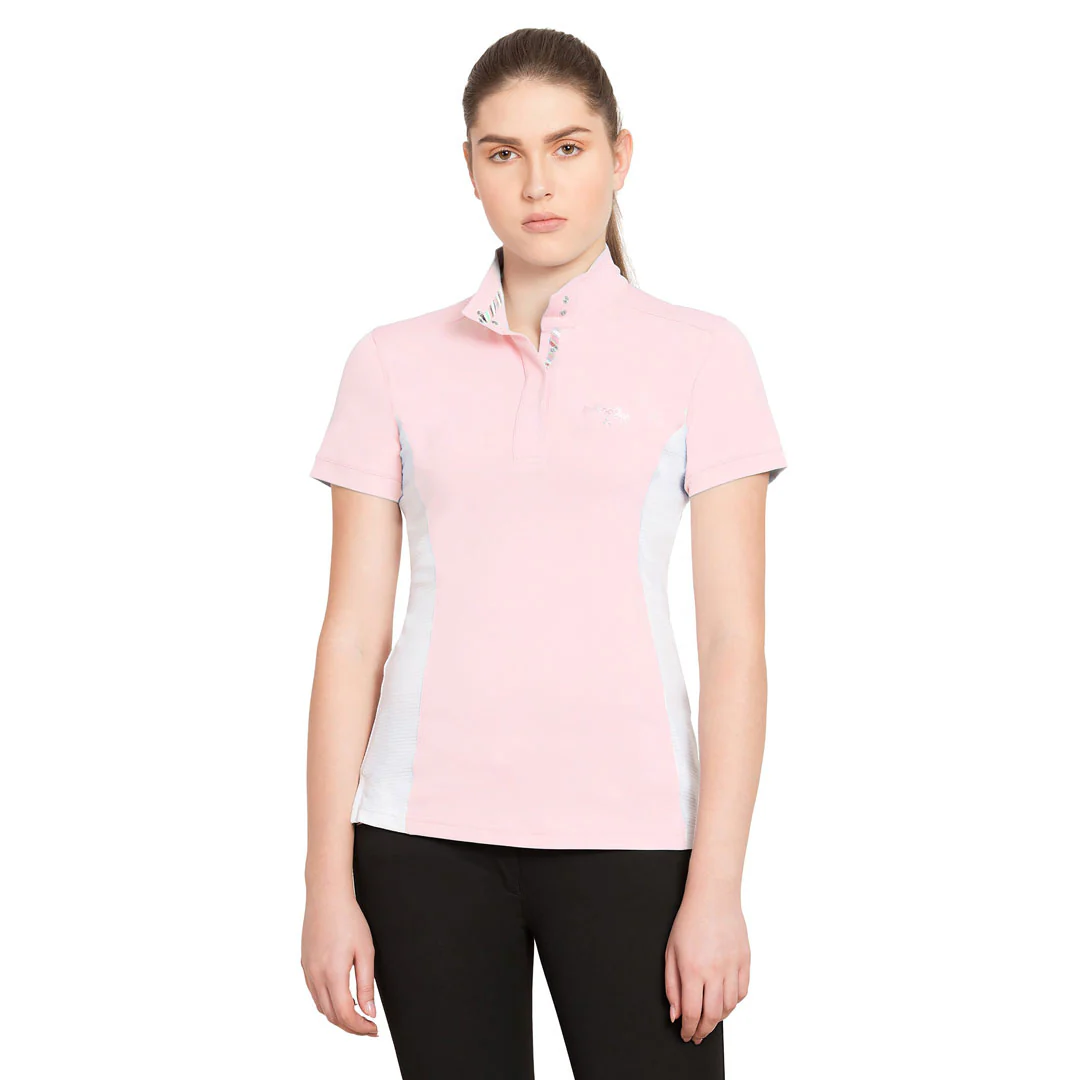 Equine Couture Ladies Cara Short Sleeve Show Shirt - Image 6