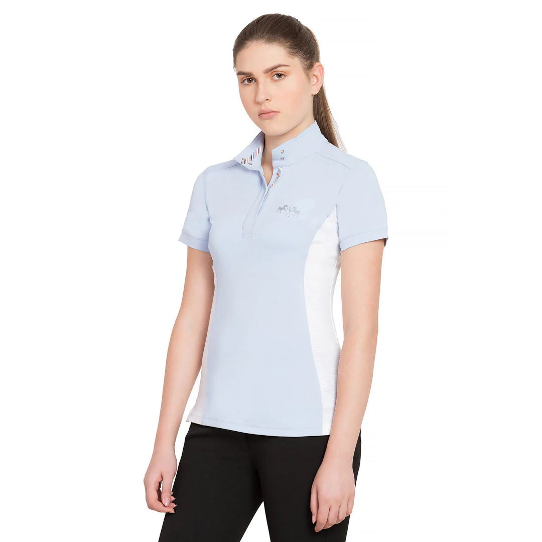 Equine Couture Ladies Cara Short Sleeve Show Shirt - Image 9