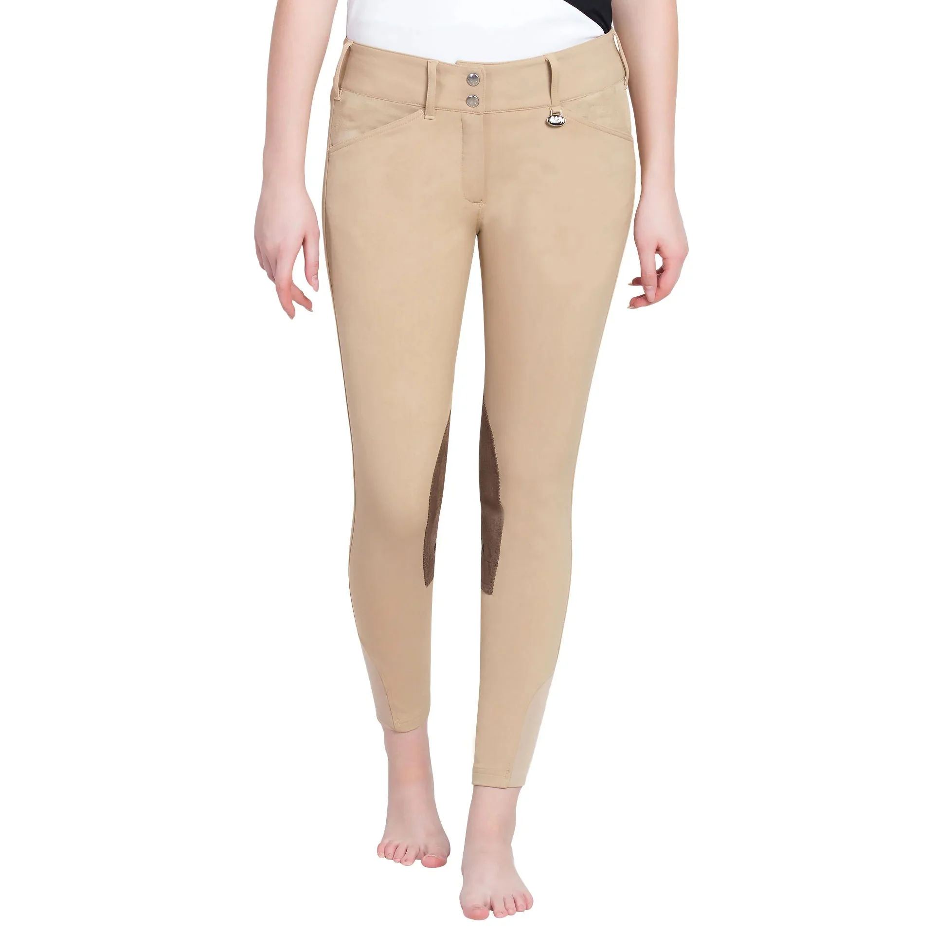 Equine Couture Ladies Coolmax Champion Knee Patch Breeches - Image 13