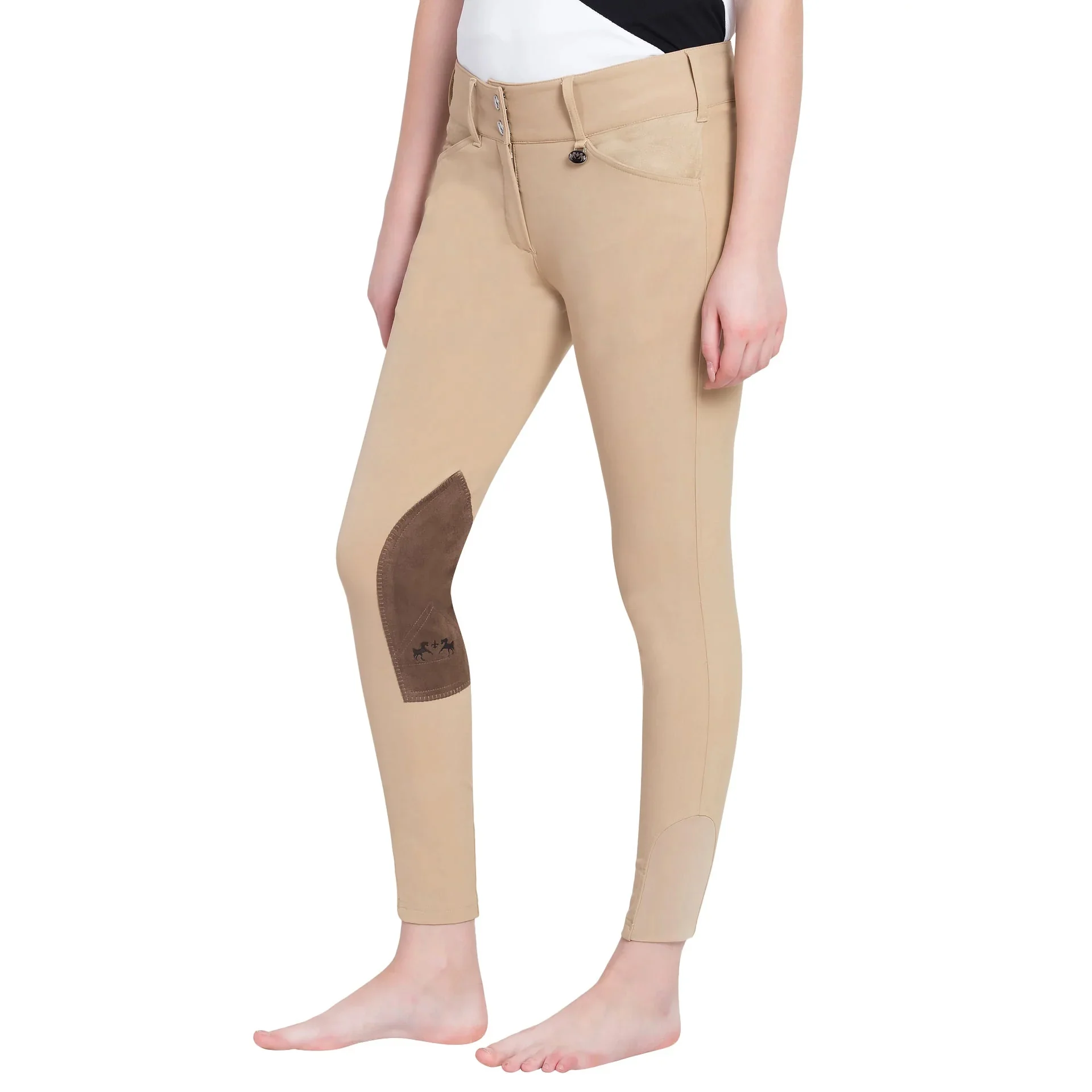 Equine Couture Ladies Coolmax Champion Knee Patch Breeches - Image 14