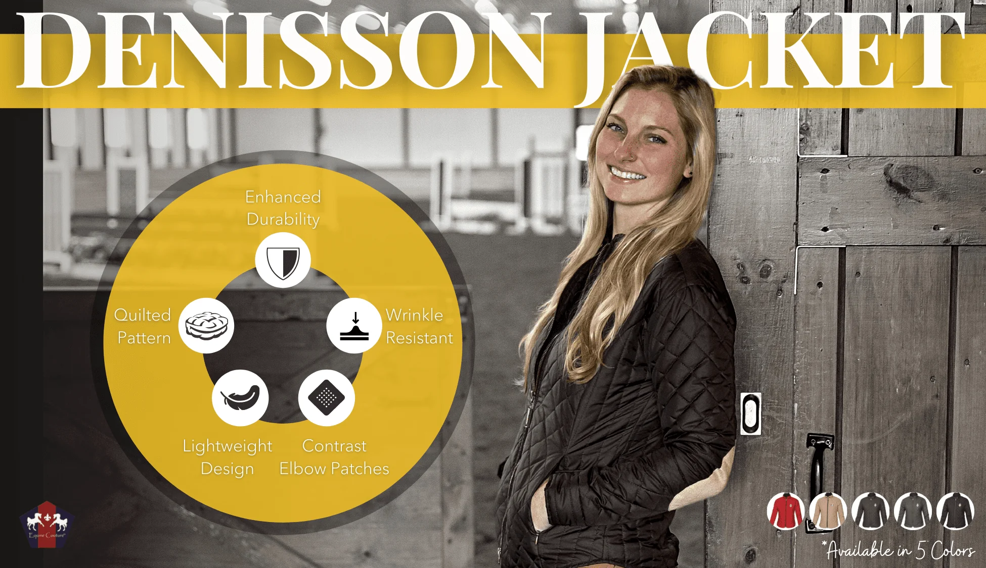 Equine Couture Ladies Denisson Jacket - Image 14