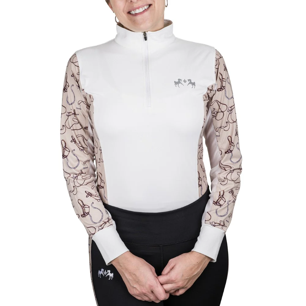 Equine Couture Ladies Equestrian Gear Show Shirt - Image 2