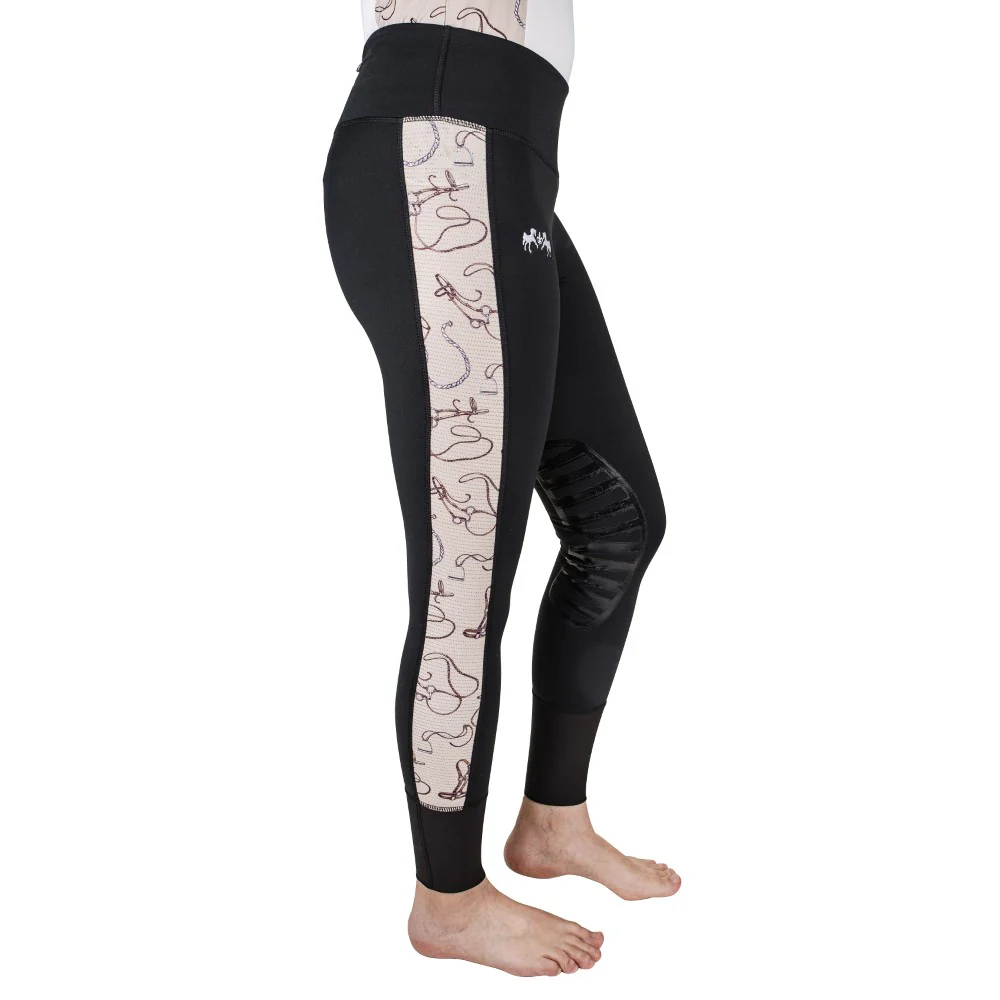 Equine Couture Ladies Equestrian Gear Tights - Image 4