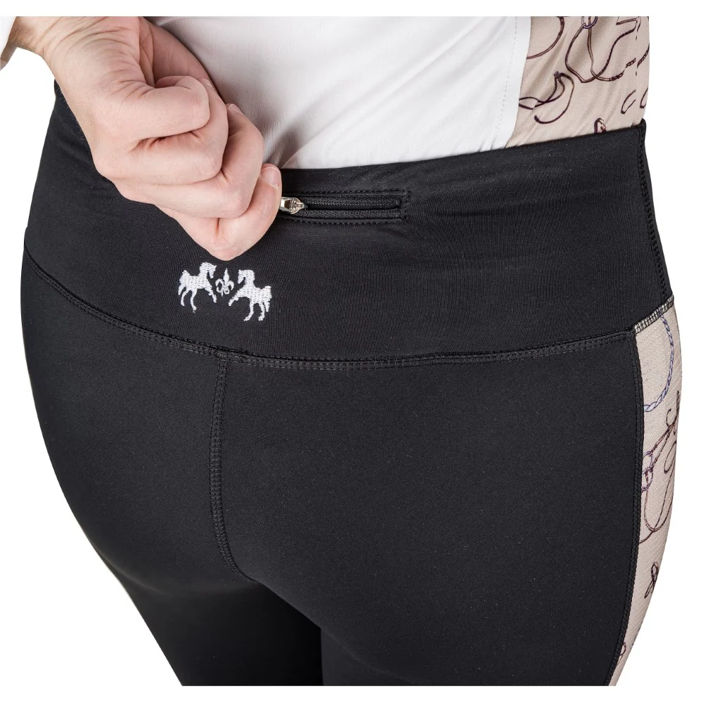 Equine Couture Ladies Equestrian Gear Tights - Image 6
