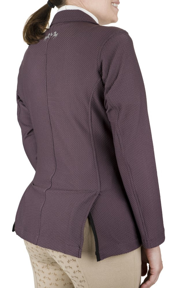 Equine Couture Women EquiVent 4-Snap Button Show Coat - Image 8