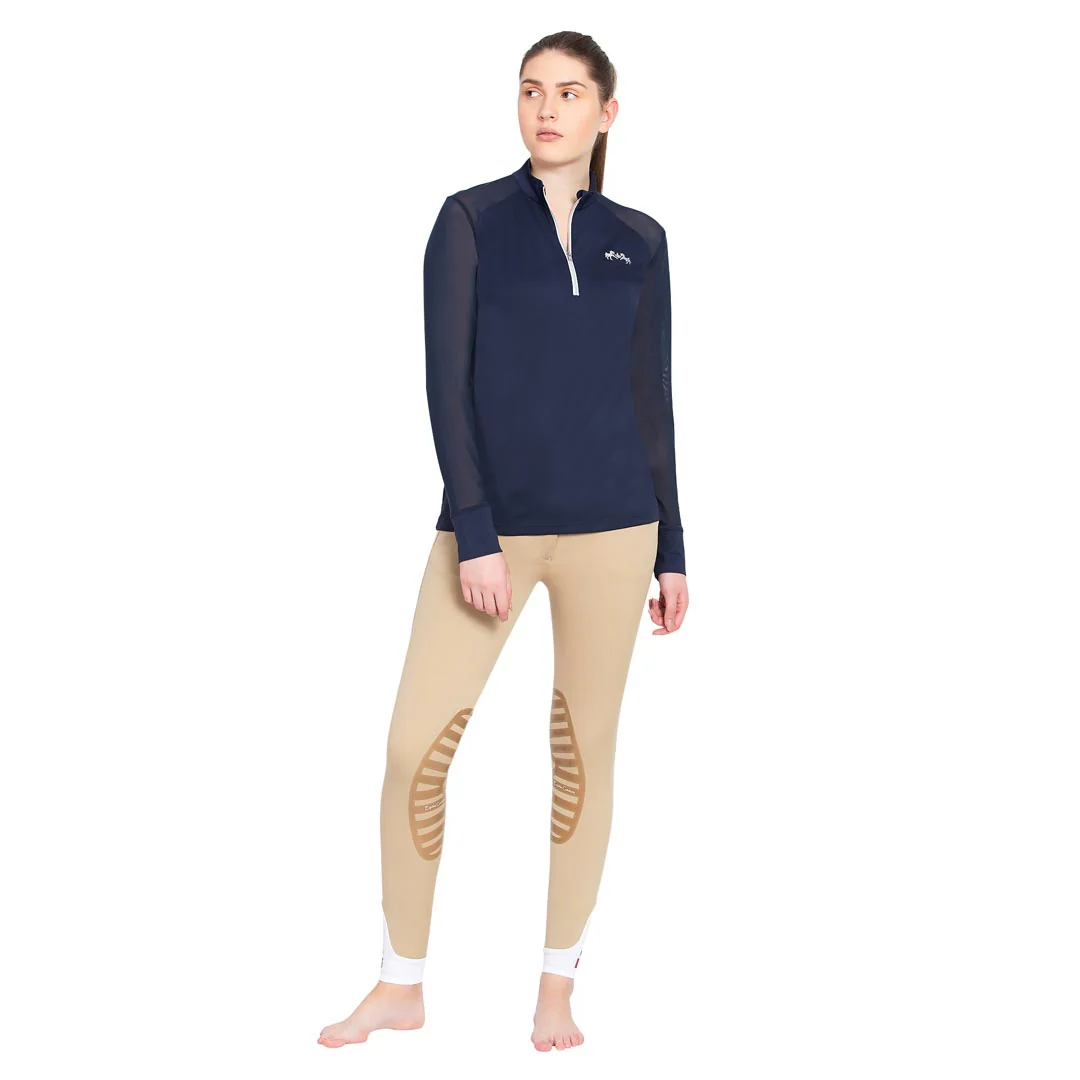 Equine Couture Ladies Erna EquiCool Long Sleeve Sport Shirt - Image 5
