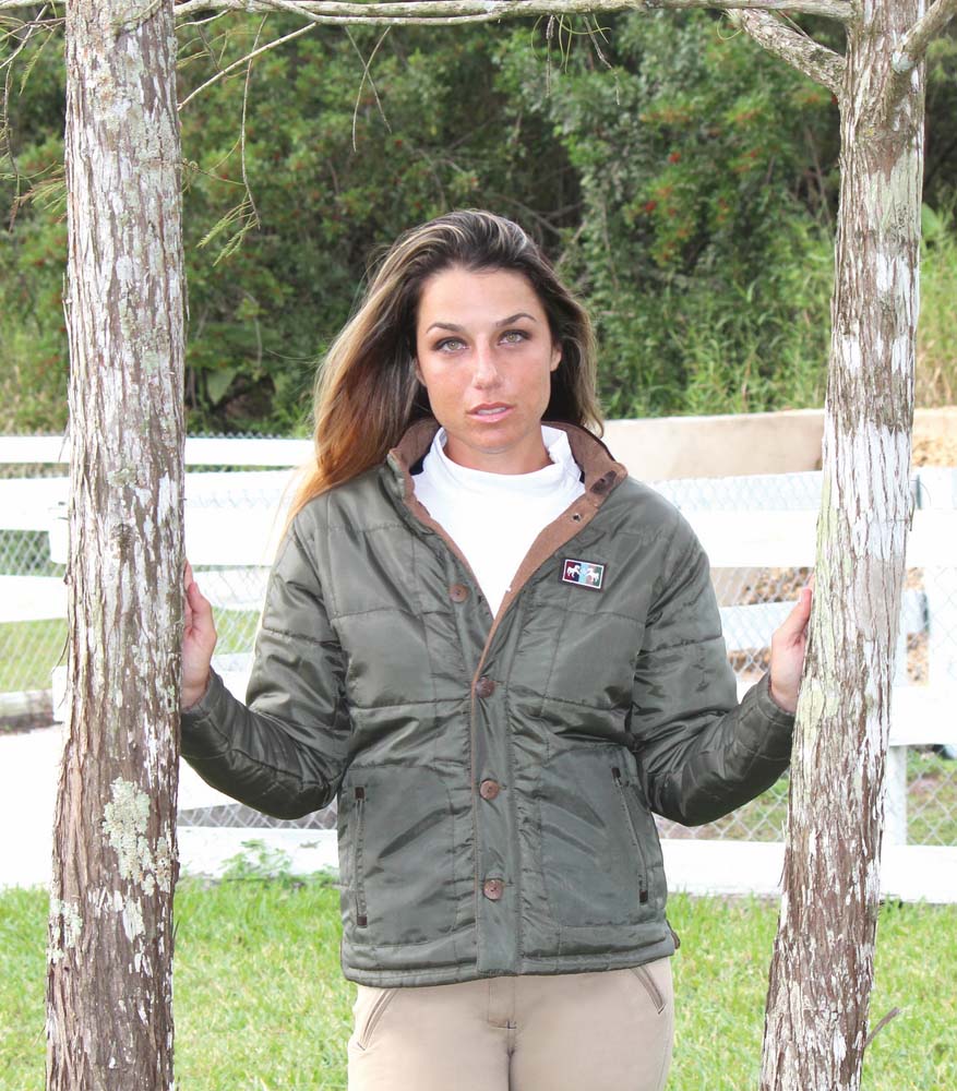 Equine Couture Ladies Finley Reversible Jacket - Image 3