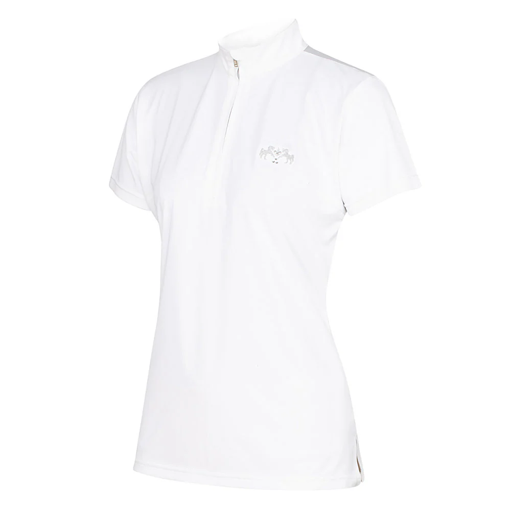 Equine Couture Ladies Giana EquiCool Short Sleeve Show Shirt - Image 10