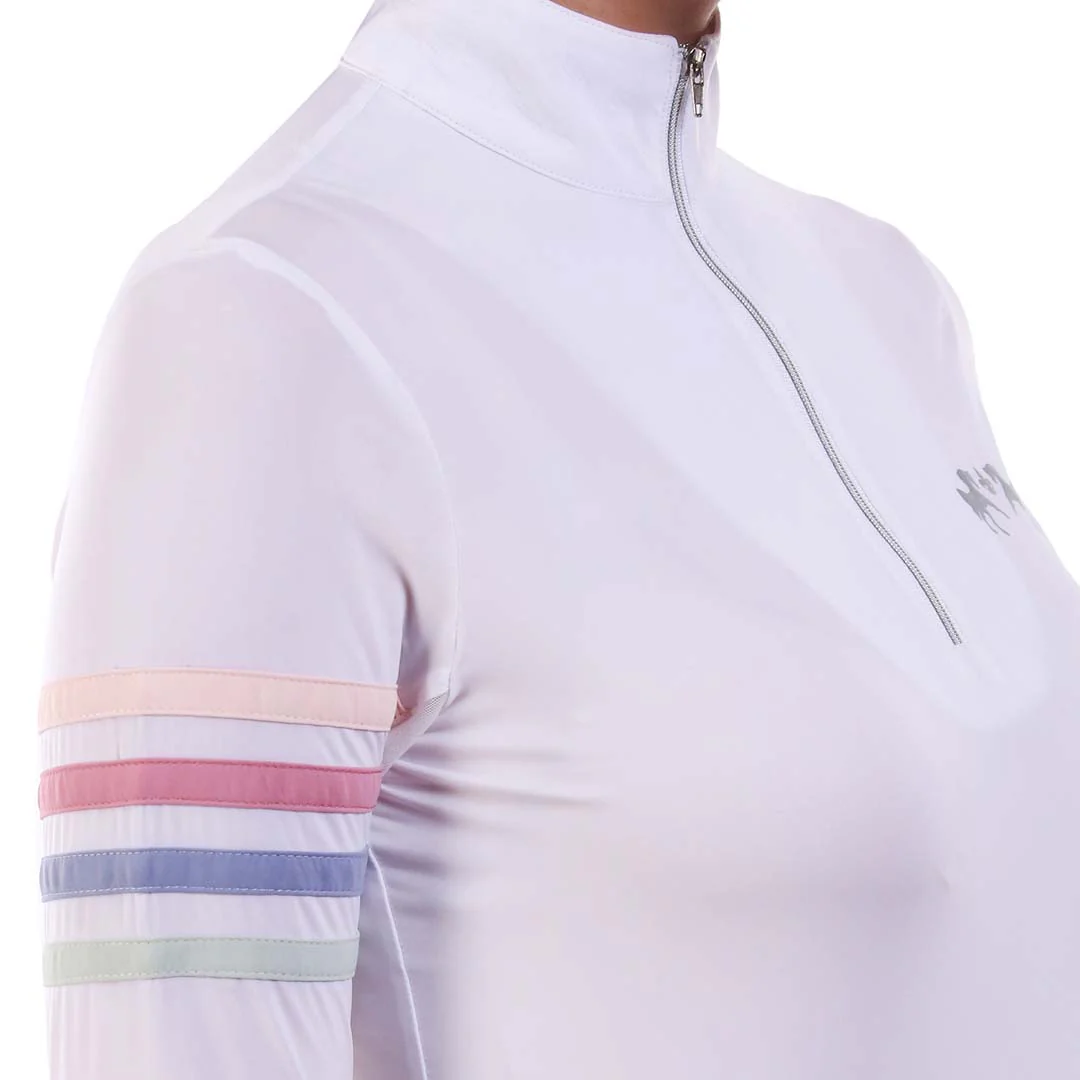 Equine Couture Ladies Gradient IceFil Show Shirt - Image 5