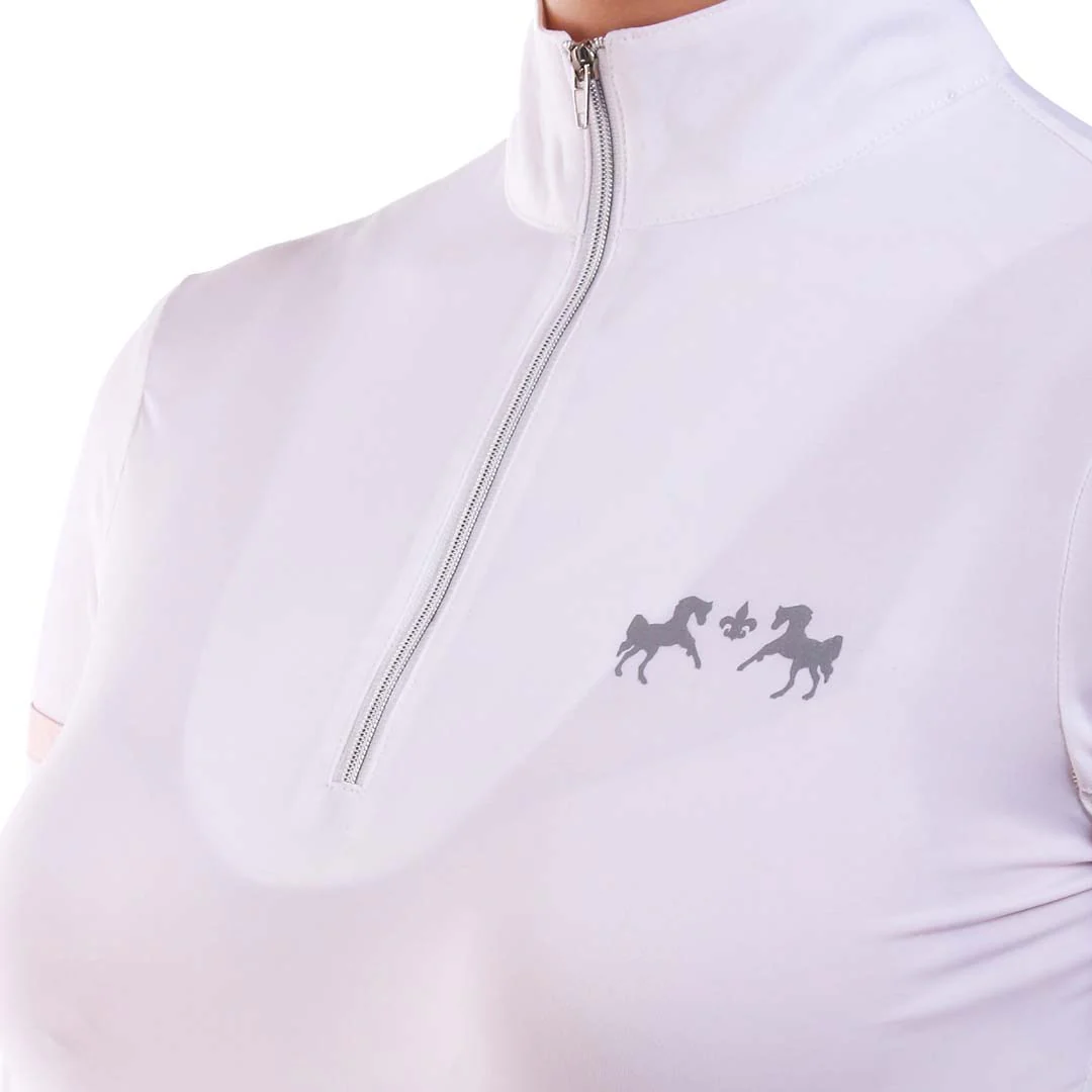 Equine Couture Ladies Gradient IceFil Show Shirt - Image 6