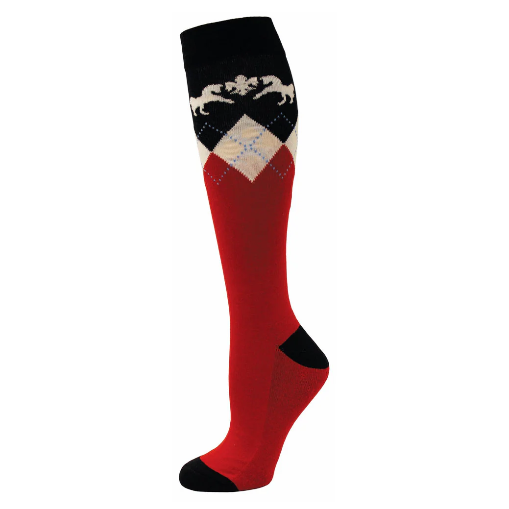 Equine Couture Ladies Hadley Knee Hi Socks - Image 2