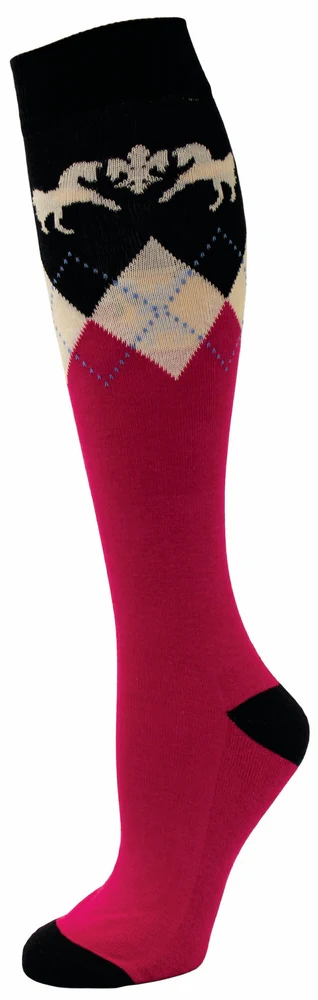Equine Couture Ladies Hadley Knee Hi Socks - Image 3