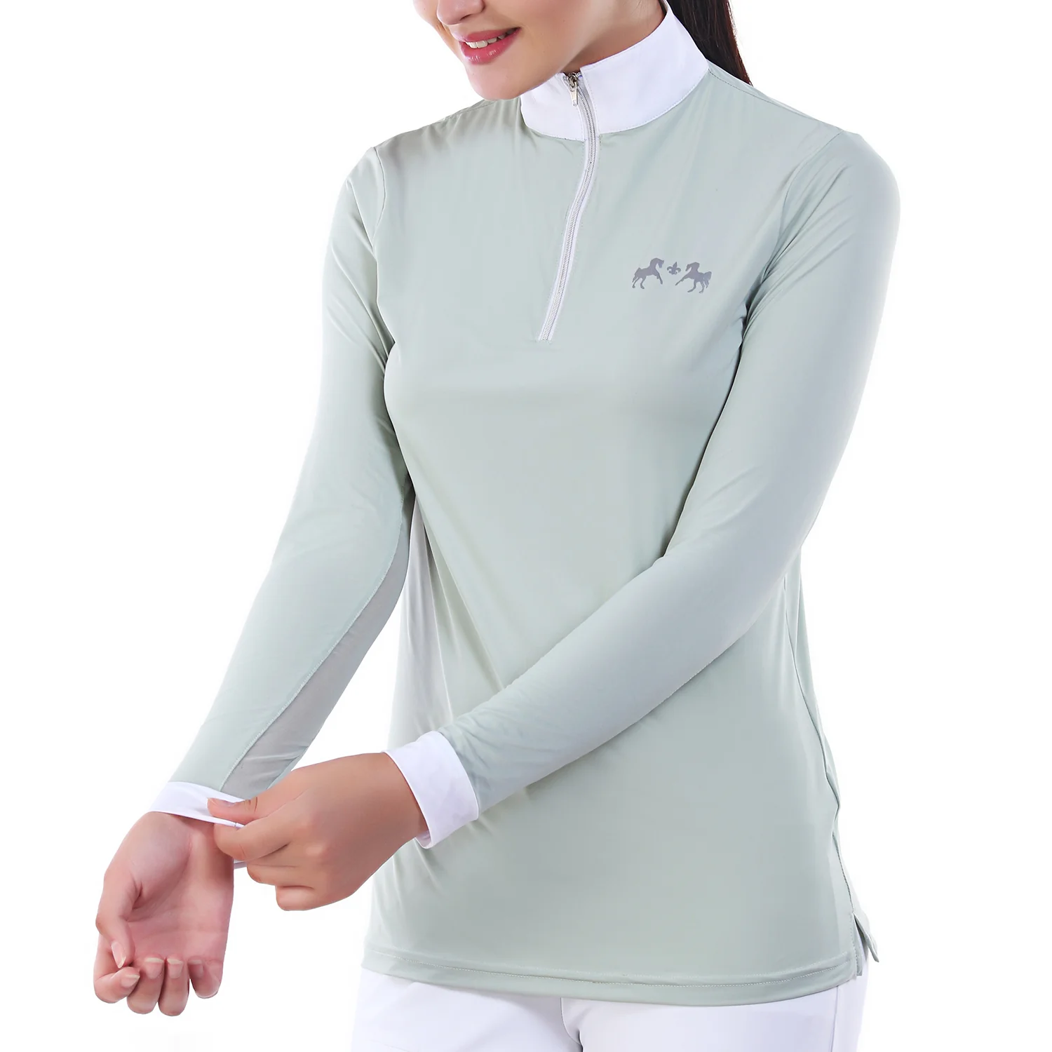 Equine Couture Ladies Icefil Sun Shirt - Image 16