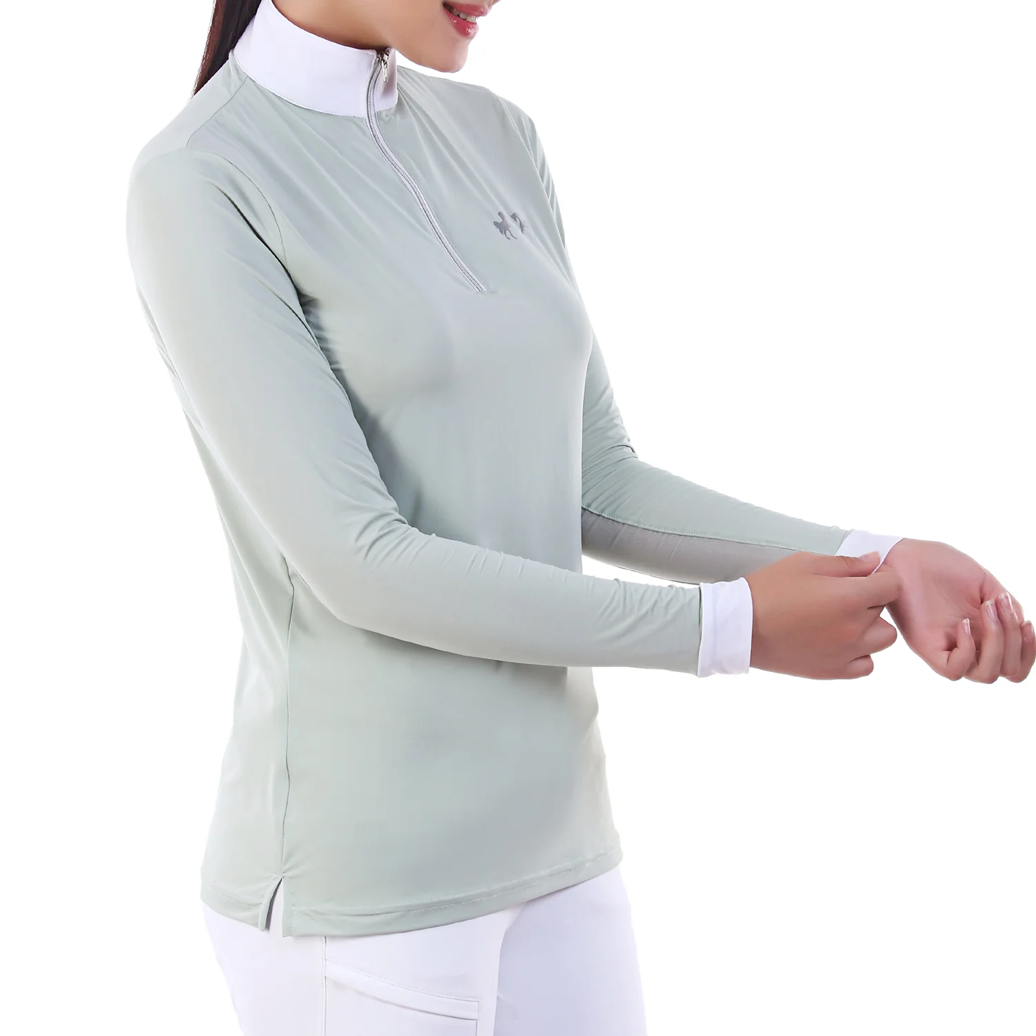 Equine Couture Ladies Icefil Sun Shirt - Image 18