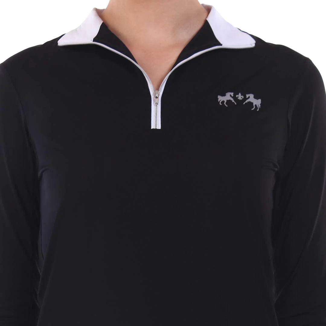 Equine Couture Ladies Icefil Sun Shirt - Image 19