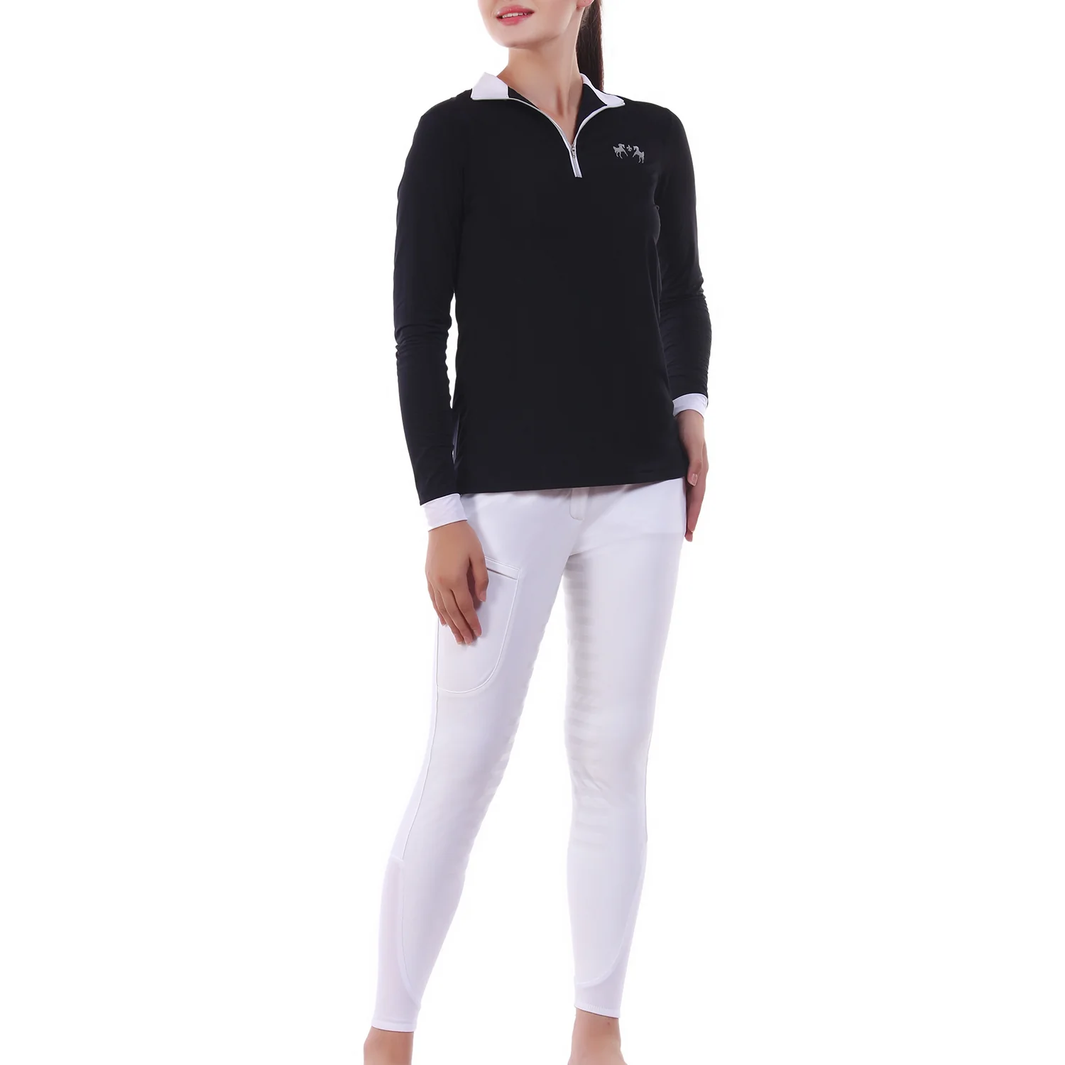 Equine Couture Ladies Icefil Sun Shirt - Image 21