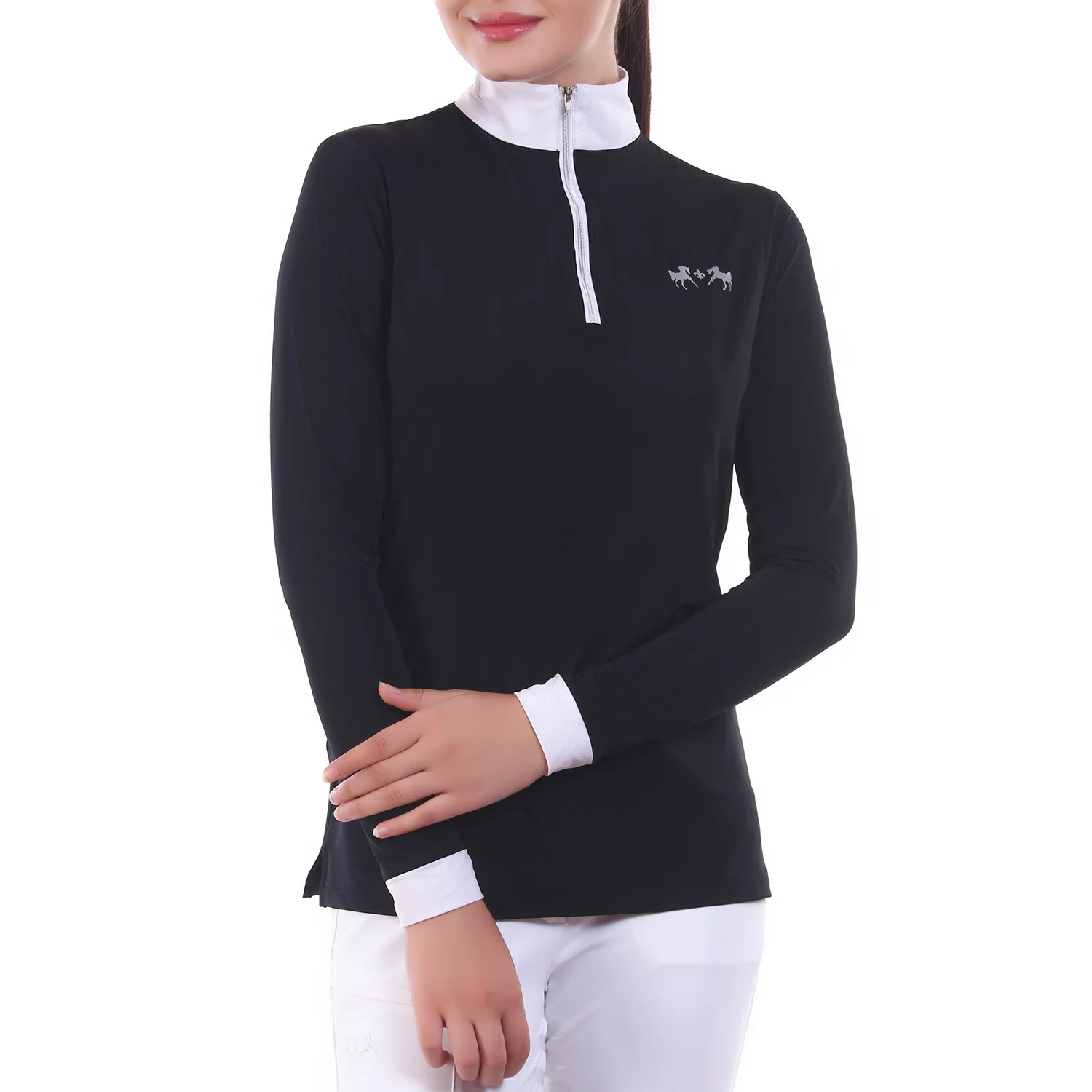Equine Couture Ladies Icefil Sun Shirt - Image 22