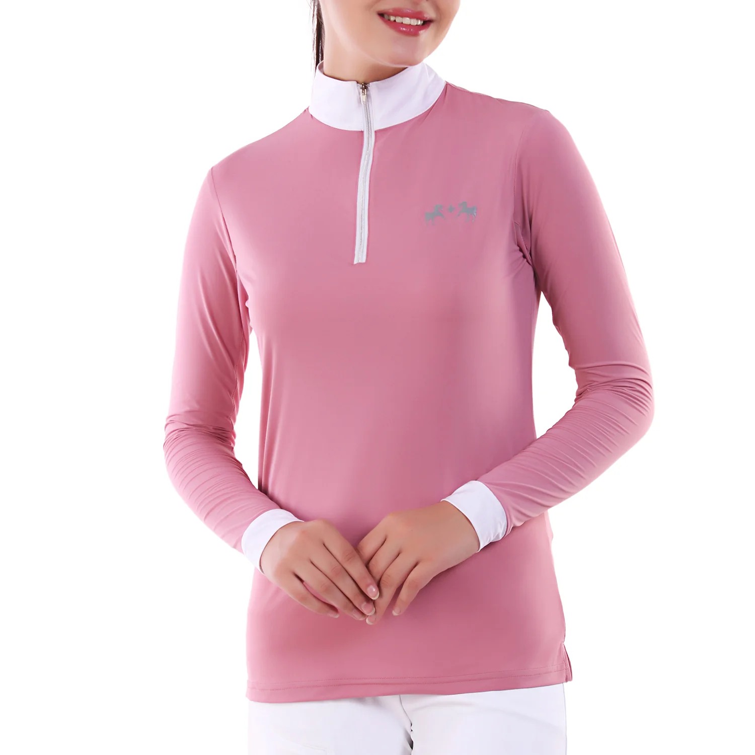 Equine Couture Ladies Icefil Sun Shirt - Image 24
