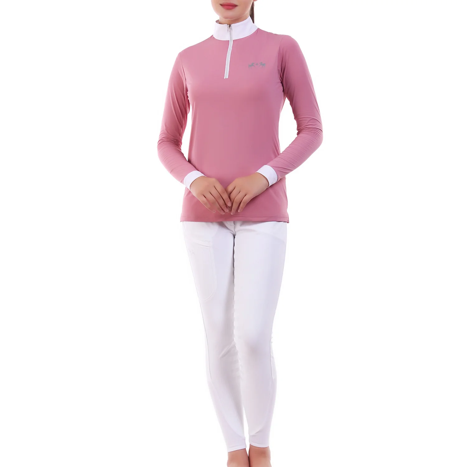 Equine Couture Ladies Icefil Sun Shirt - Image 27