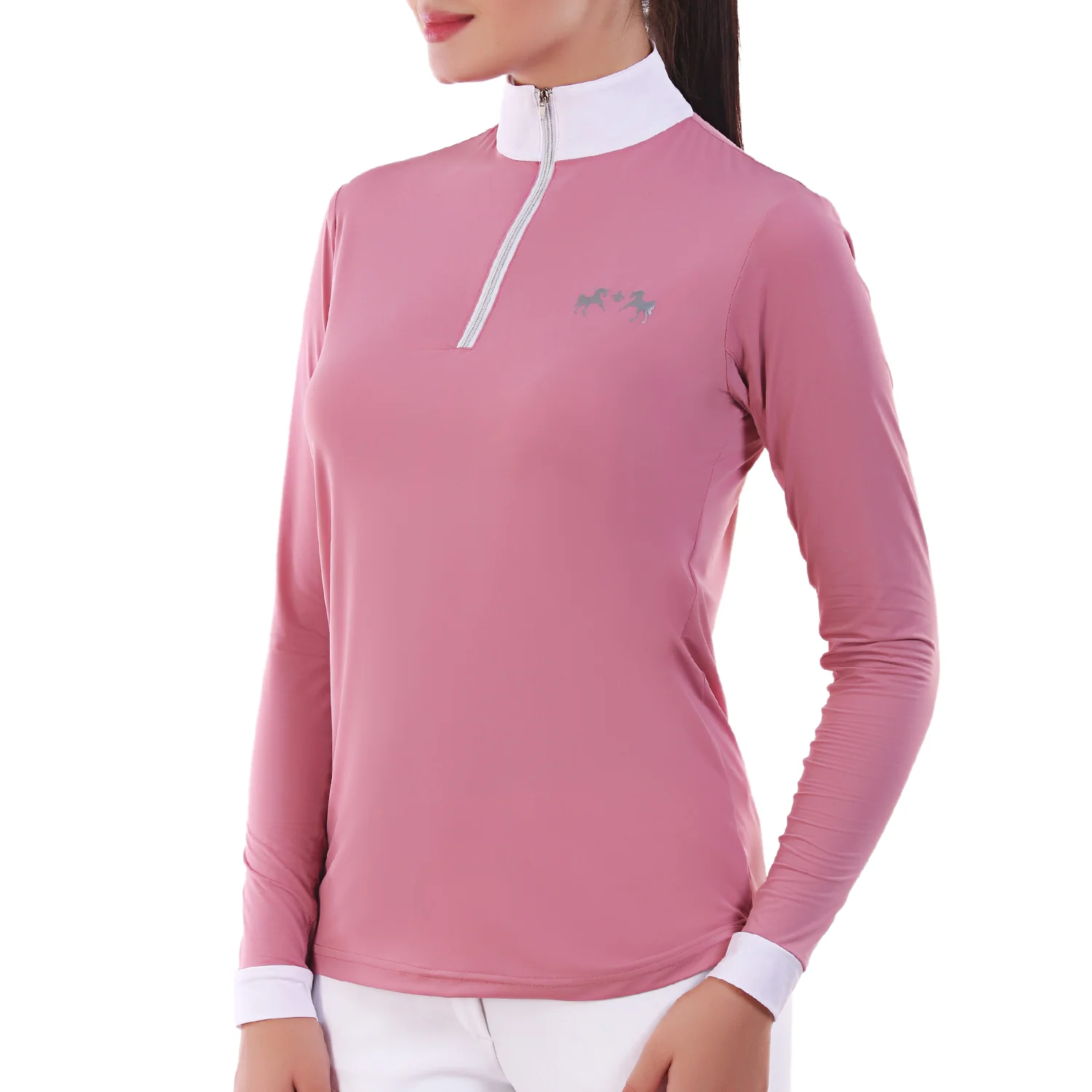 Equine Couture Ladies Icefil Sun Shirt - Image 30