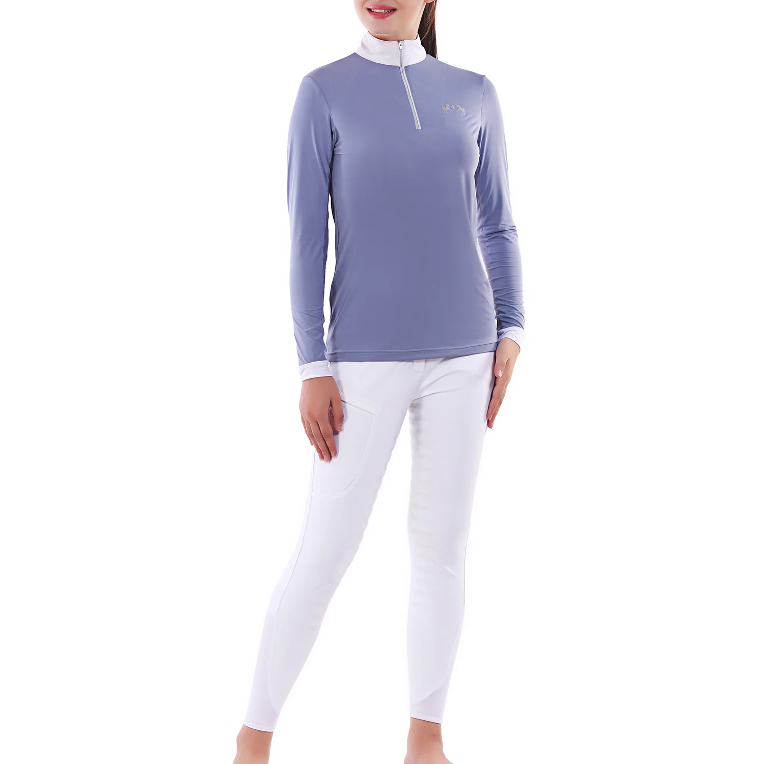 Equine Couture Ladies Icefil Sun Shirt - Image 32