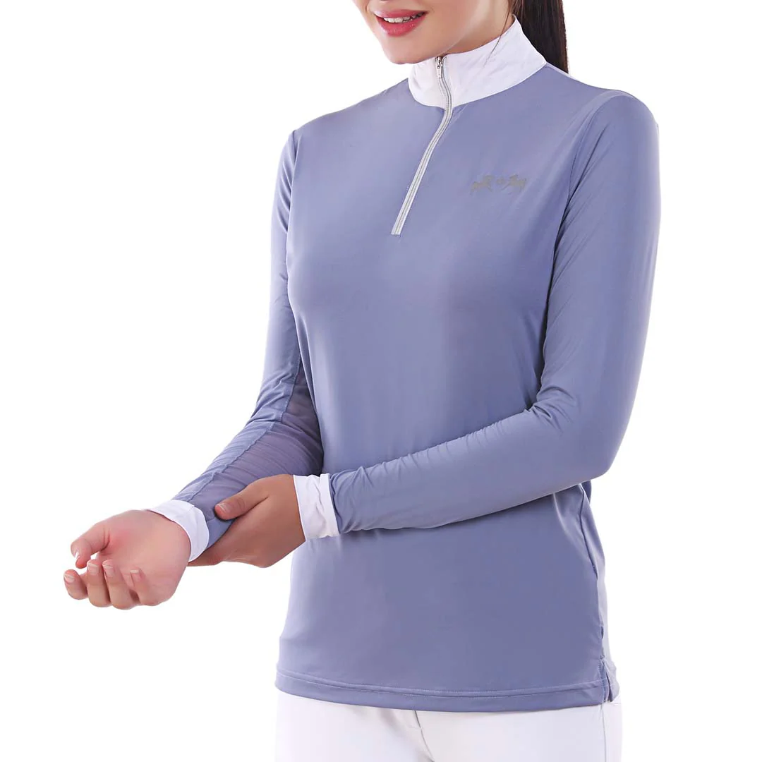 Equine Couture Ladies Icefil Sun Shirt - Image 33