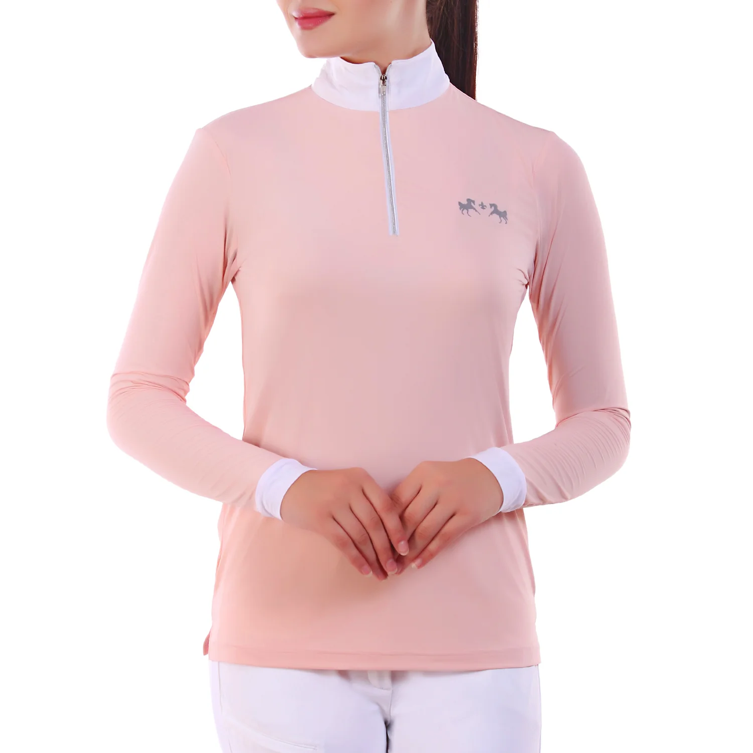 Equine Couture Ladies Icefil Sun Shirt - Image 4