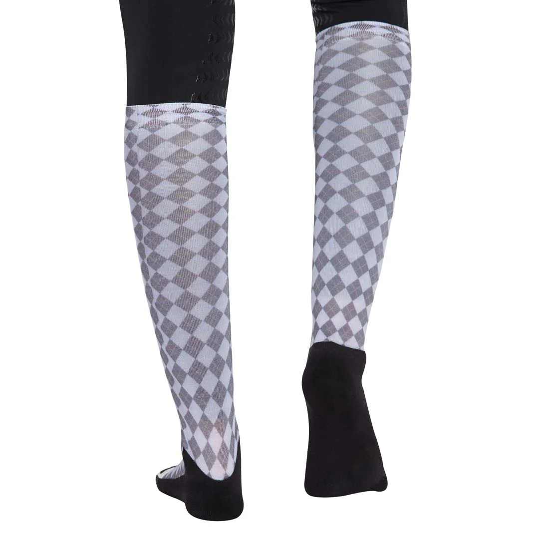 Equine Couture Ladies Isabel Padded Knee Hi Boot Socks - Image 16