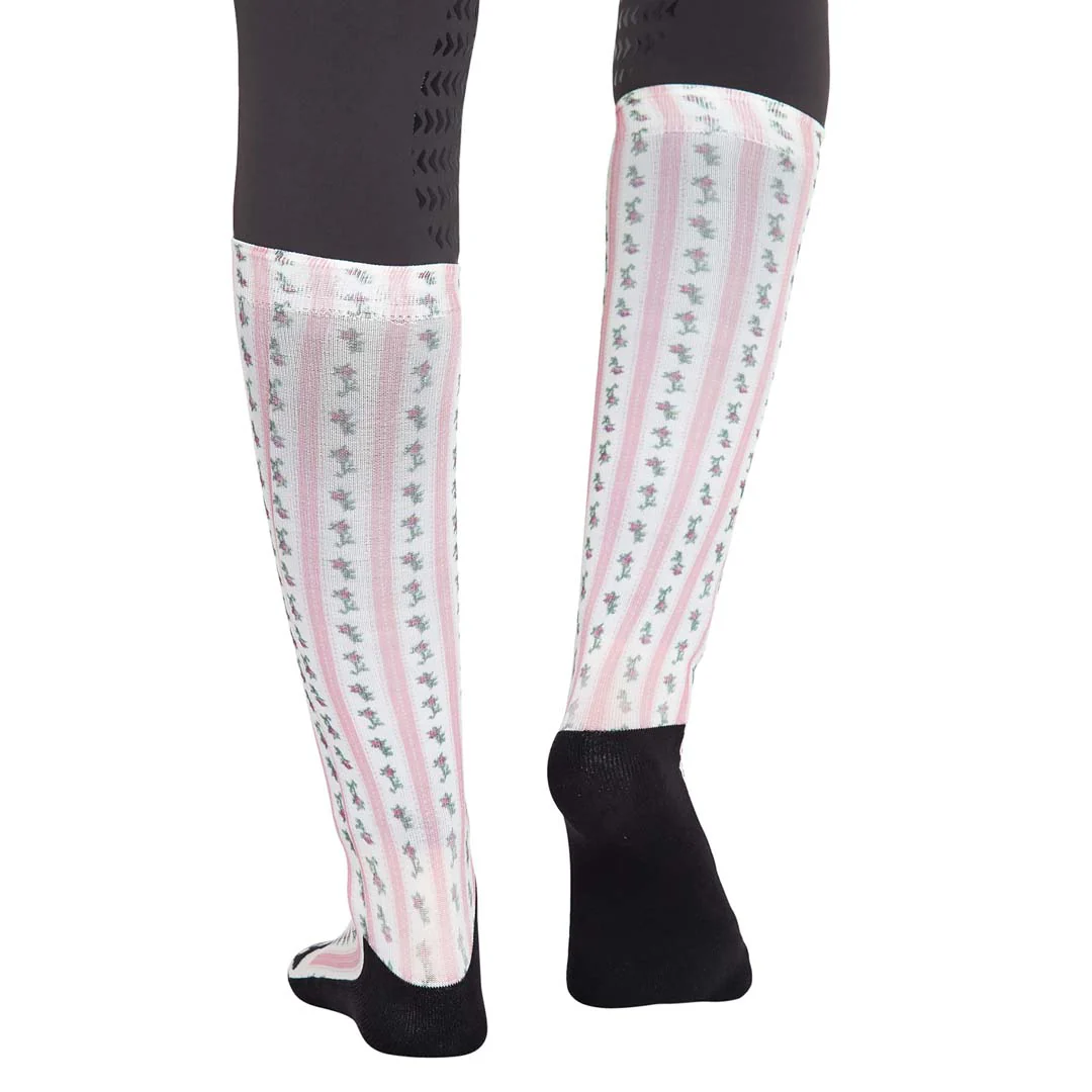 Equine Couture Ladies Isabel Padded Knee Hi Boot Socks - Image 4