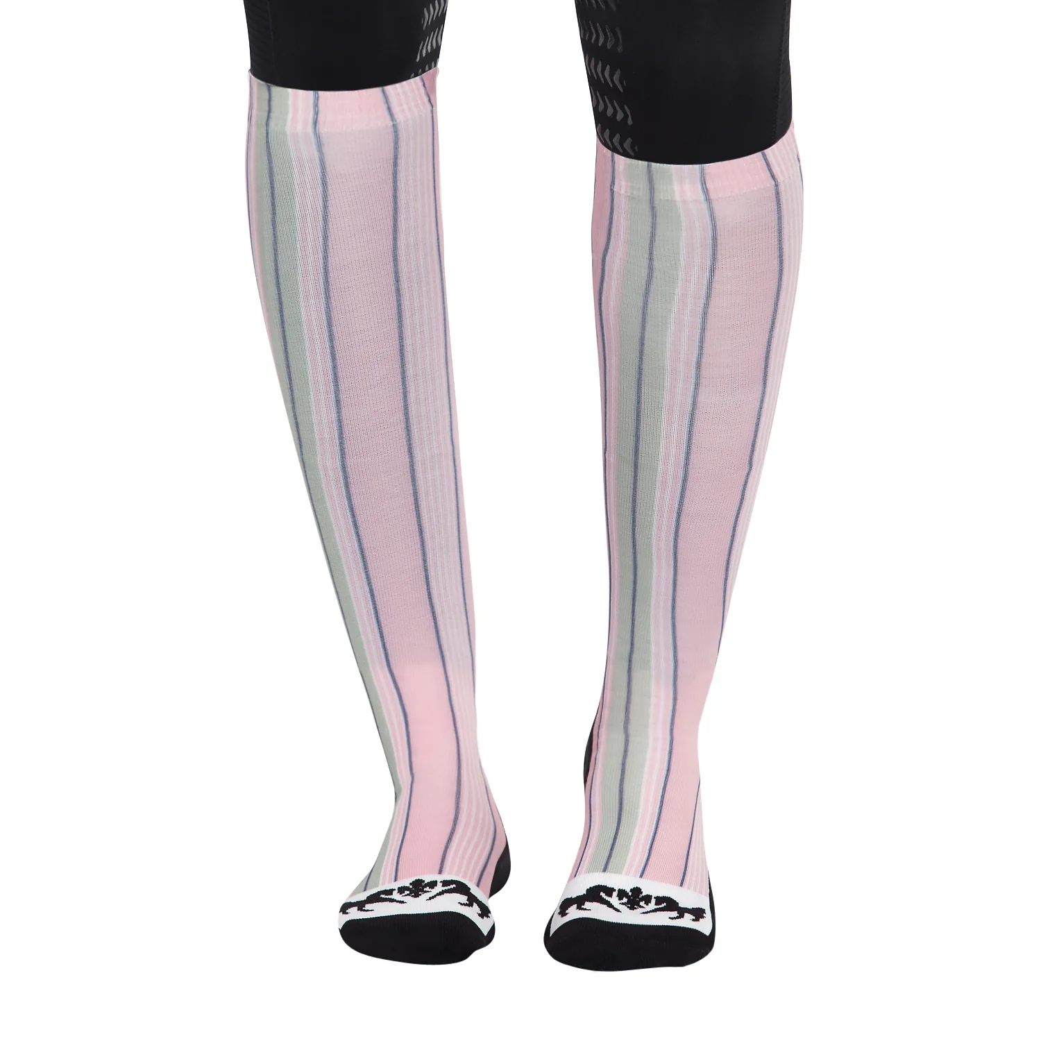 Equine Couture Ladies Isabel Padded Knee Hi Boot Socks - Image 6