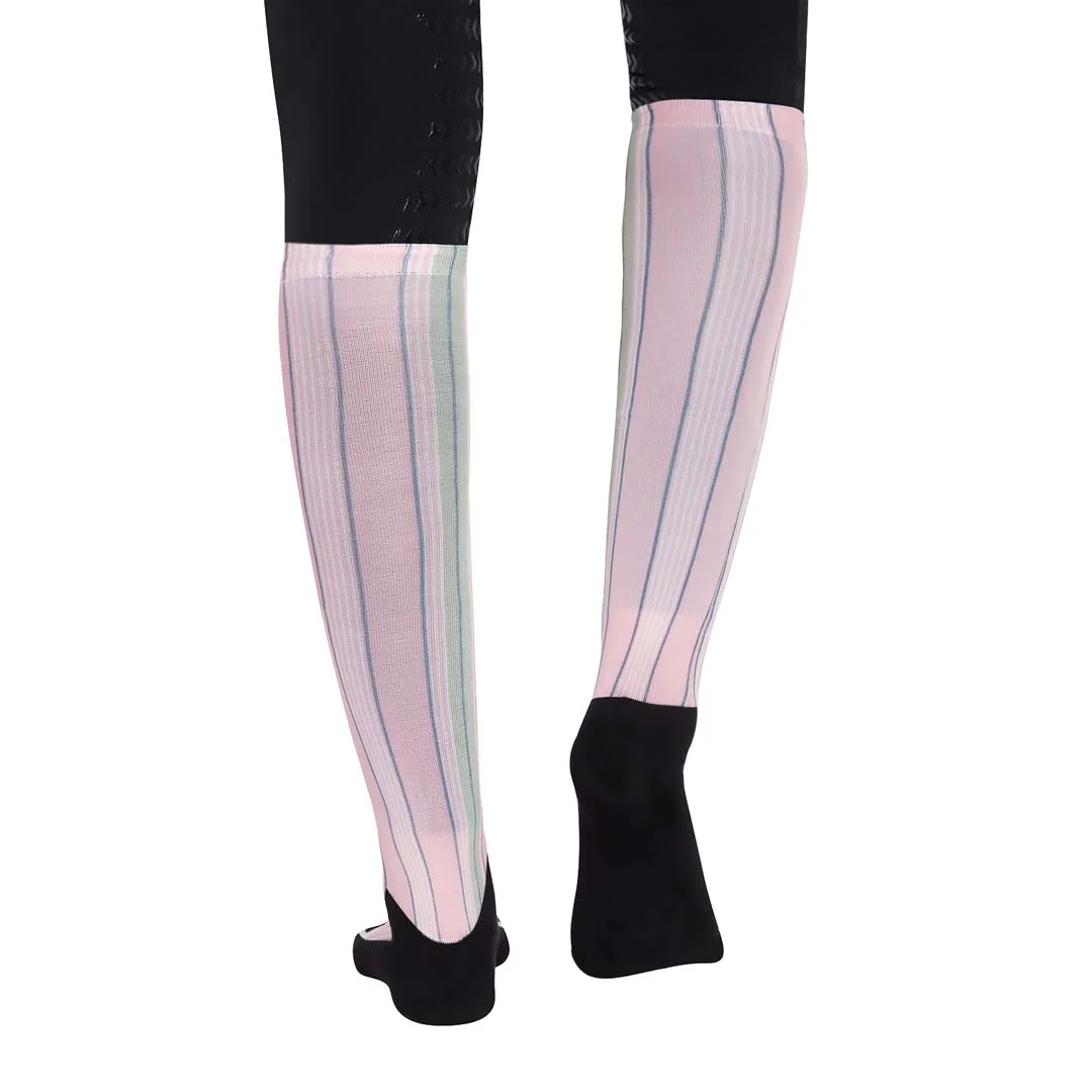 Equine Couture Ladies Isabel Padded Knee Hi Boot Socks - Image 8